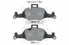 Bremsbelagsatz, Scheibenbremse Vorderachse TEXTAR 2590001