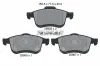 Bremsbelagsatz, Scheibenbremse Vorderachse TEXTAR 2590501