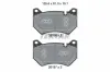 Bremsbelagsatz, Scheibenbremse Vorderachse TEXTAR 2619601
