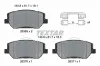 Bremsbelagsatz, Scheibenbremse Vorderachse TEXTAR 2636901