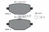 Bremsbelagsatz, Scheibenbremse Hinterachse TEXTAR 2646801