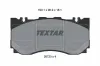 Bremsbelagsatz, Scheibenbremse Vorderachse TEXTAR 2672001