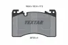 Bremsbelagsatz, Scheibenbremse Vorderachse TEXTAR 2673001