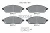 Bremsbelagsatz, Scheibenbremse Vorderachse TEXTAR 2674201