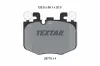 Bremsbelagsatz, Scheibenbremse Vorderachse TEXTAR 2677601