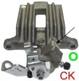 Bremssattel Hinterachse links TEXTAR 38035300