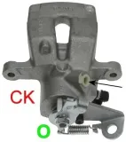 Bremssattel Hinterachse links TEXTAR 38035500