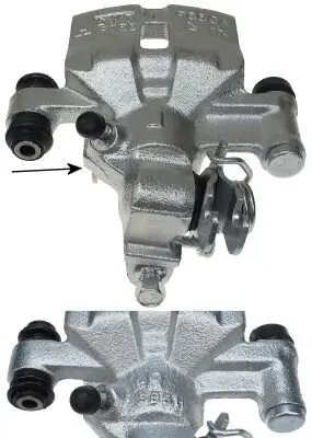 Bremssattel Hinterachse rechts TEXTAR 38037200