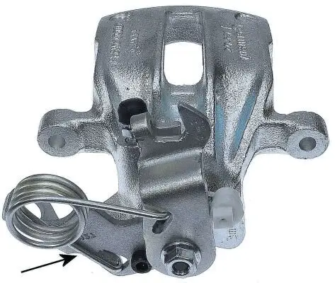 Bremssattel Hinterachse rechts TEXTAR 38045000