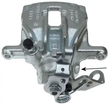 Bremssattel Hinterachse rechts TEXTAR 38046200 Bild Bremssattel Hinterachse rechts TEXTAR 38046200