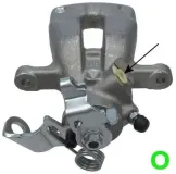 Bremssattel Hinterachse links TEXTAR 38046300