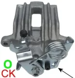 Bremssattel Hinterachse rechts TEXTAR 38048200