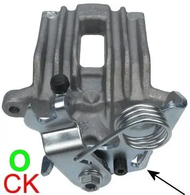 Bremssattel Hinterachse rechts TEXTAR 38048200 Bild Bremssattel Hinterachse rechts TEXTAR 38048200