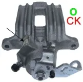 Bremssattel Hinterachse rechts TEXTAR 38052100