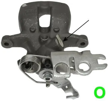 Bremssattel Hinterachse links TEXTAR 38053000 Bild Bremssattel Hinterachse links TEXTAR 38053000