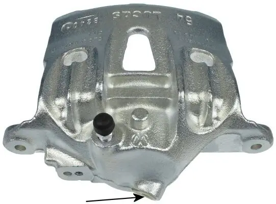 Bremssattel Vorderachse Vorderachse links TEXTAR 38072300 Bild Bremssattel Vorderachse Vorderachse links TEXTAR 38072300