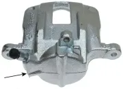 Bremssattel Vorderachse rechts TEXTAR 38073000