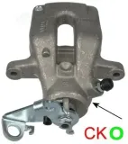 Bremssattel Hinterachse links TEXTAR 38095200