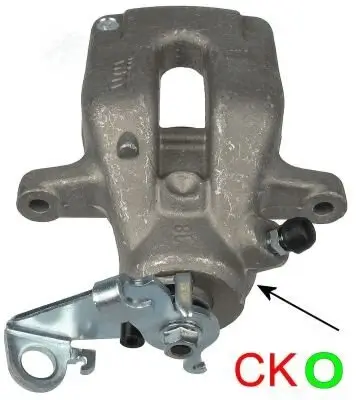 Bremssattel Hinterachse links TEXTAR 38095200 Bild Bremssattel Hinterachse links TEXTAR 38095200