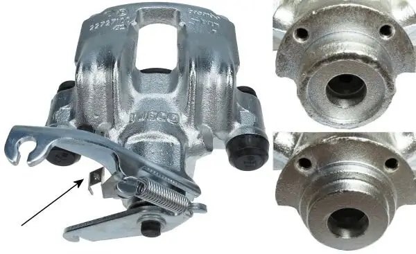 Bremssattel Hinterachse links TEXTAR 38110300