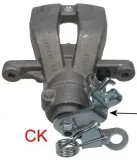 Bremssattel Hinterachse links TEXTAR 38124100