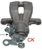 Bremssattel Hinterachse rechts TEXTAR 38124200