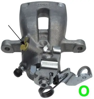 Bremssattel Hinterachse rechts TEXTAR 38130800