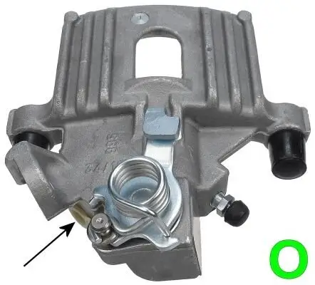Bremssattel Hinterachse links TEXTAR 38135200 Bild Bremssattel Hinterachse links TEXTAR 38135200