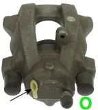 Bremssattel Hinterachse rechts TEXTAR 38159300