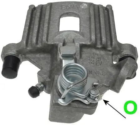 Bremssattel Hinterachse rechts TEXTAR 38179700 Bild Bremssattel Hinterachse rechts TEXTAR 38179700