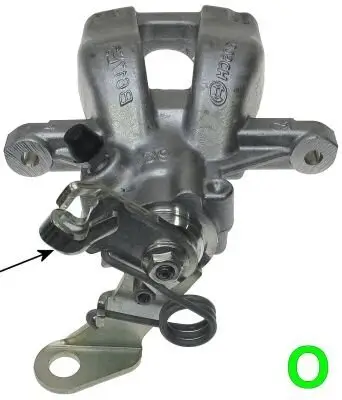 Bremssattel Hinterachse rechts TEXTAR 38202100 Bild Bremssattel Hinterachse rechts TEXTAR 38202100