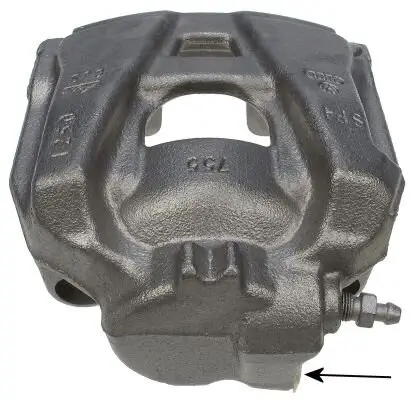 Bremssattel Vorderachse links TEXTAR 38234400 Bild Bremssattel Vorderachse links TEXTAR 38234400