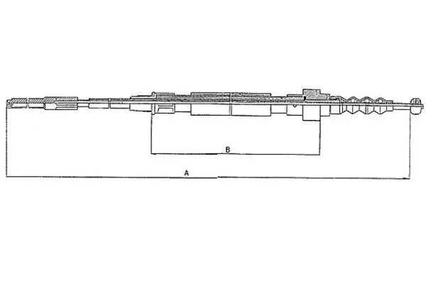 Seilzug, Feststellbremse TEXTAR 44003100