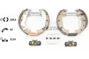 Bremsbackensatz Vorderachse TEXTAR 84000100