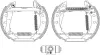 Bremsbackensatz Hinterachse TEXTAR 84018205