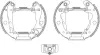 Bremsbackensatz Hinterachse TEXTAR 84029402 Bild Bremsbackensatz Hinterachse TEXTAR 84029402