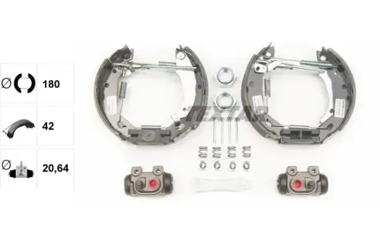 Bremsbackensatz Hinterachse TEXTAR 84031803 Bild Bremsbackensatz Hinterachse TEXTAR 84031803