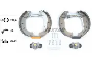 Bremsbackensatz Hinterachse TEXTAR 84037003