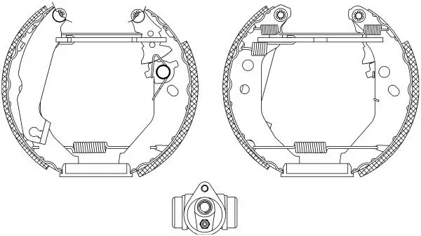 Bremsbackensatz TEXTAR 84041900