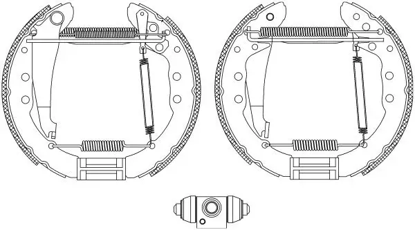 Bremsbackensatz TEXTAR 84044400