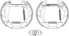 Bremsbackensatz Hinterachse TEXTAR 84044706 Bild Bremsbackensatz Hinterachse TEXTAR 84044706