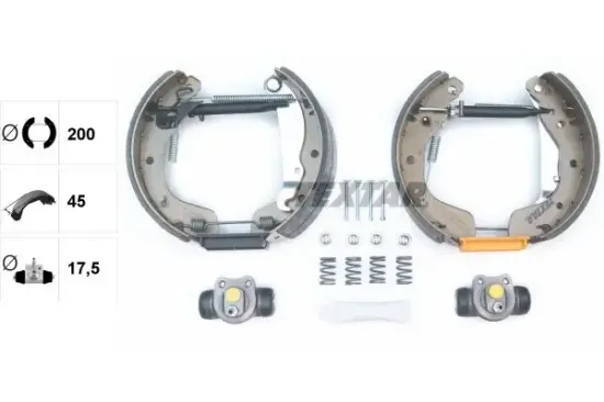 Bremsbackensatz Hinterachse TEXTAR 84044903 Bild Bremsbackensatz Hinterachse TEXTAR 84044903