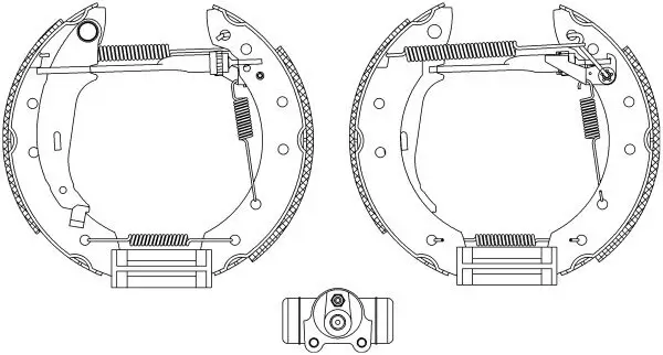 Bremsbackensatz TEXTAR 84048000