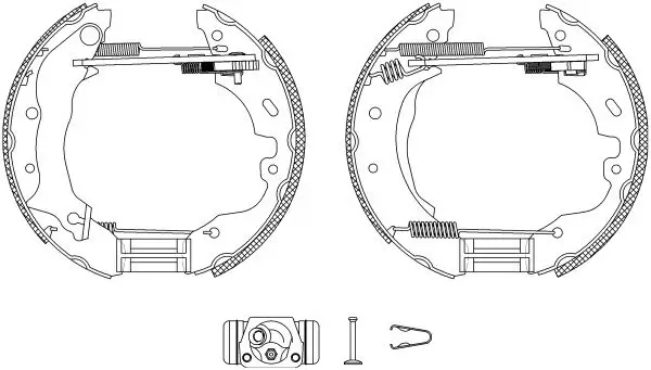 Bremsbackensatz TEXTAR 84049400