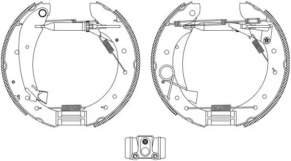 Bremsbackensatz TEXTAR 84049600