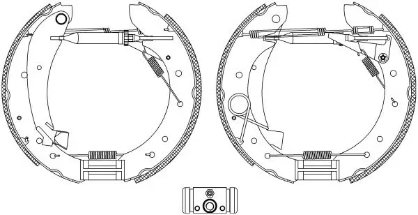 Bremsbackensatz TEXTAR 84049601