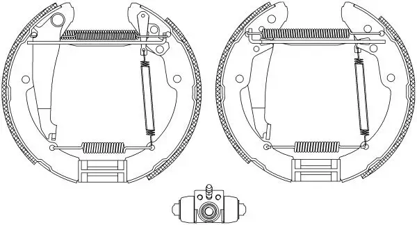 Bremsbackensatz TEXTAR 84052401