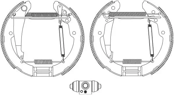 Bremsbackensatz TEXTAR 84052402