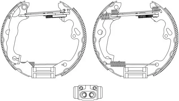 Bremsbackensatz TEXTAR 84052500