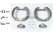 Bremsbackensatz Hinterachse TEXTAR 84052600